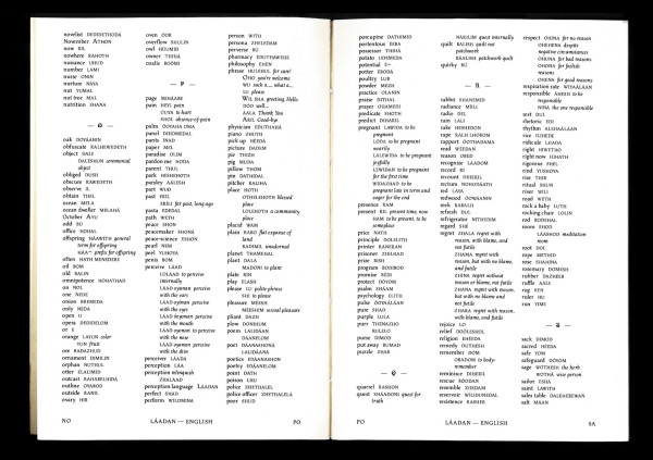 Spread from Who Speaks the Language of the Stars (2021)