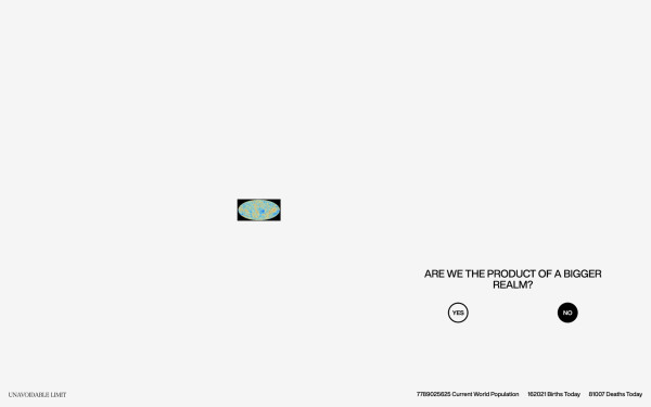 Unavoidable Limit website screenshot