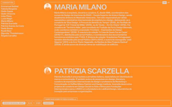 Design For Social Impact website screenshot
