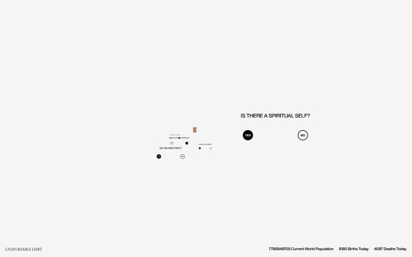 Unavoidable Limit website screenshot