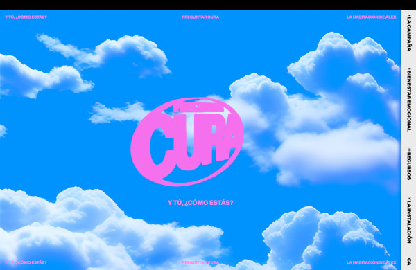 Preguntar Cura website screenshot