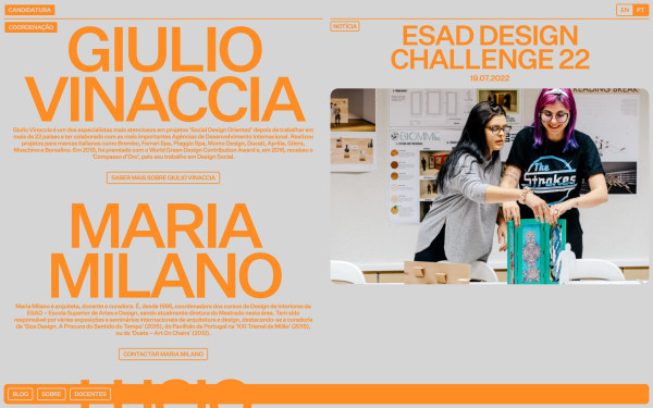 Design For Social Impact website screenshot