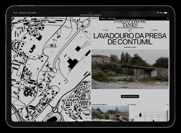 Web page from Porto Think Tanks (@esad—idea)