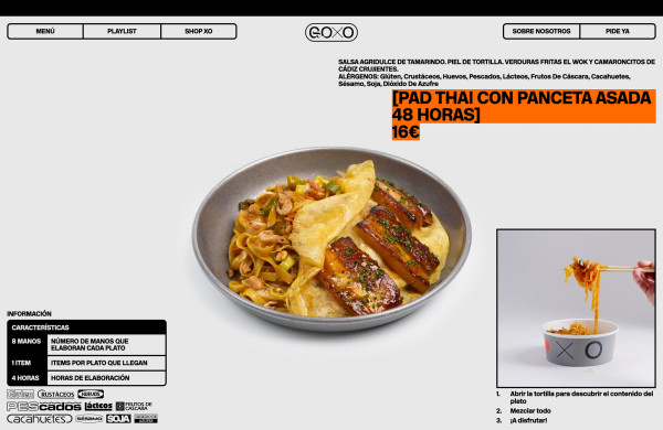 GoXO website screenshot