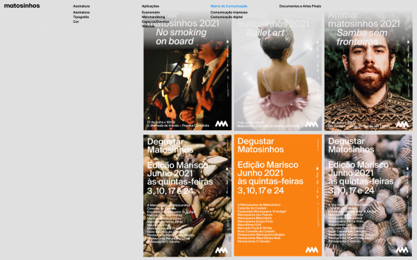 CM Matosinhos website screenshot