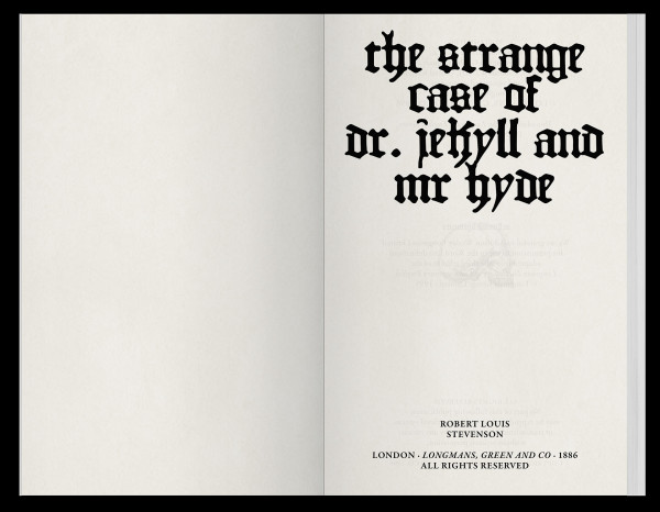 Frontispiece for The Strange Case of Dr. Jekyll and Mr. Hyde by Robert Louis Stevenson (2020)