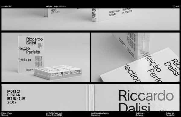 Studio Bruto website screenshot